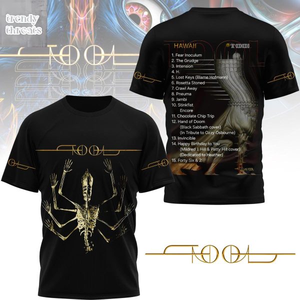 Tool In Hawaii 2026 T-Shirt