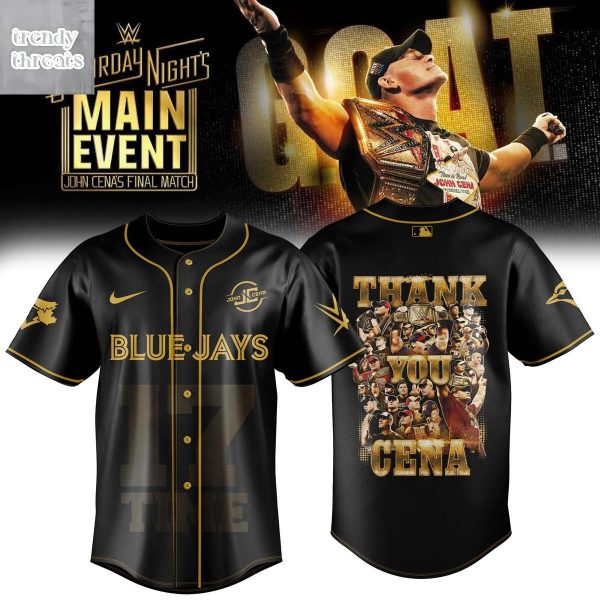 Toronto Blue Jays x John Cena Saturday Night’s Main Event 2025 Jersey