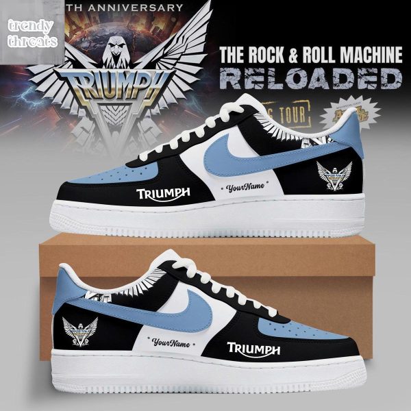 Triumph The Rock & Roll Machine Reloaded Tour 2026 Air Force 1 Shoes