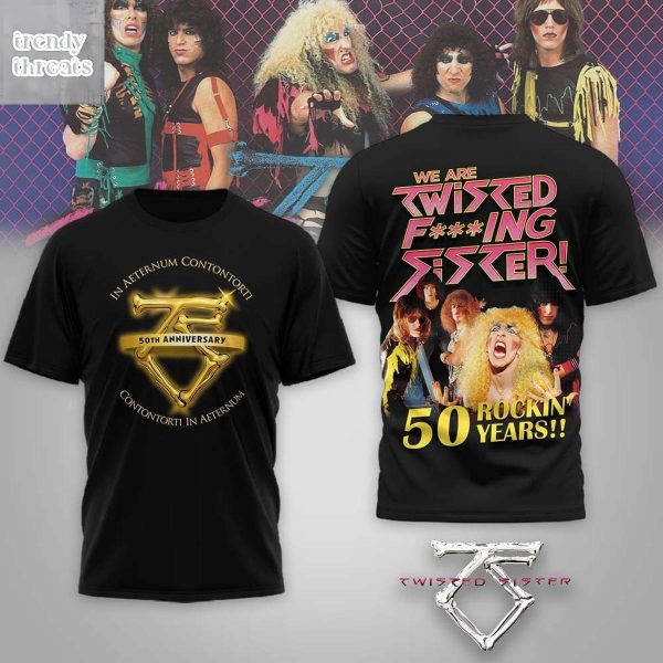 Twisted Sister 50th Anniversary Shirt