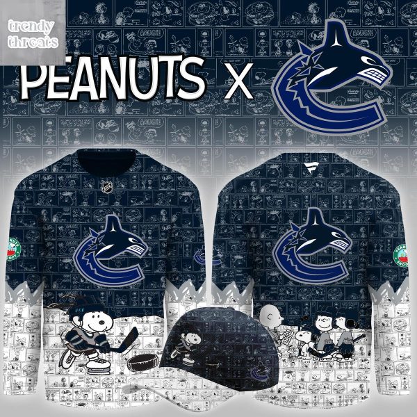 Vancouver Canucks Peanuts Night Jersey