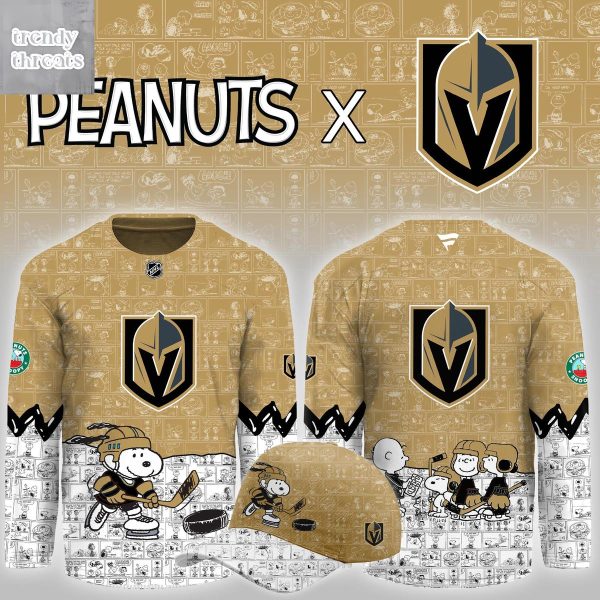 Vegas Golden Knights Peanuts Night Jersey