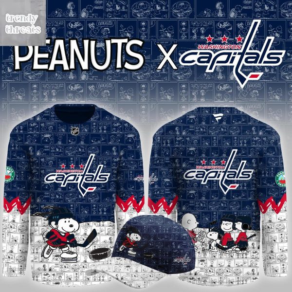 Washington Capitals Peanuts Night Jersey