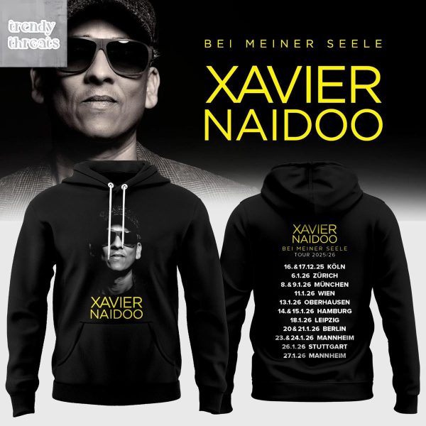 Xavier Naidoo Bei Meiner Seele Tour 2026 Hoodie T-Shirt