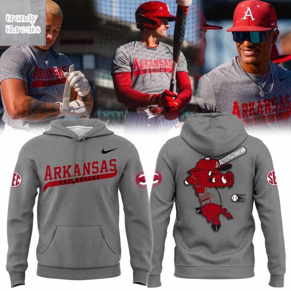 Arkansas Razorbacks Baseball 2026 New Hoodie Shirt