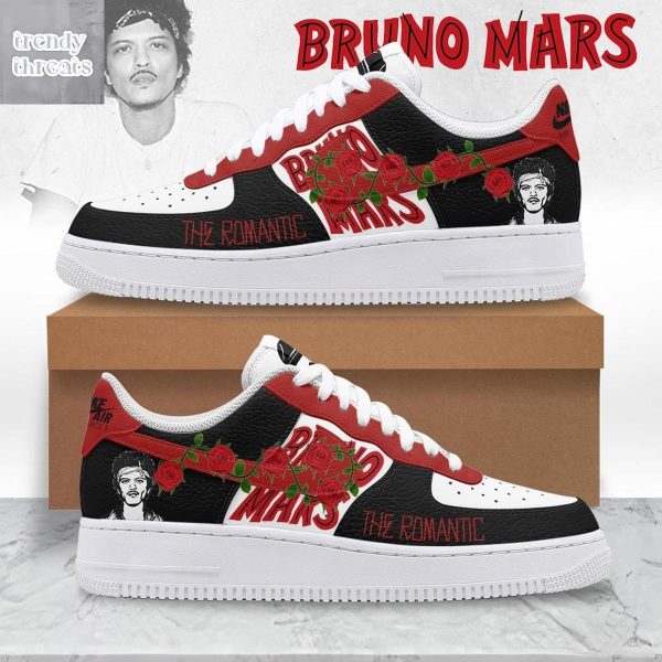 Bruno Mars The Romantic Rose Air Force 1 Shoes