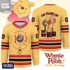 Carolina Hurricanes Winnie The Pooh 100th Anniversary Hockey Jersey