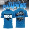 Carolina Panthers 2025 NFC South Division Champions Hoodie T Shirt
