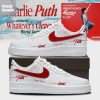Charlie Puth Whatevers Clever World Tour Air Force 1 Shoes