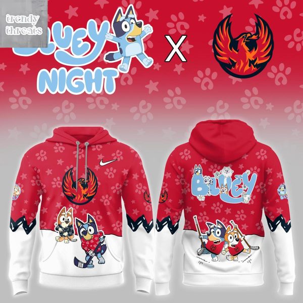 Coachella Valley Firebirds Bluey Night 2026 Hoodie