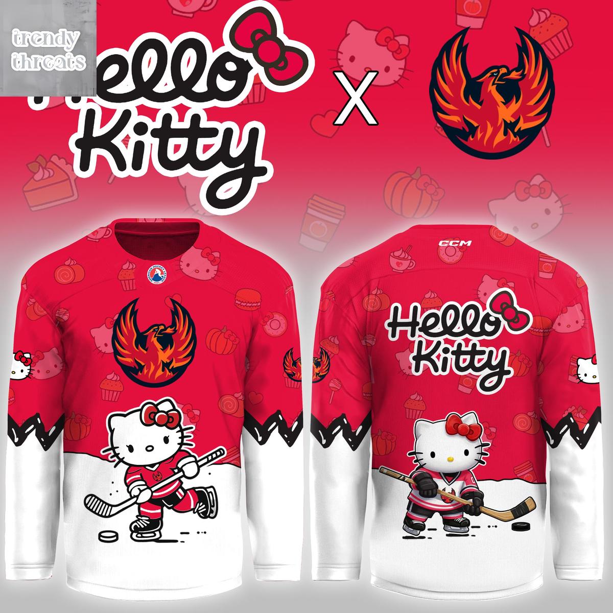 Coachella Valley Firebirds x Hello Kitty Night 2026 Jersey Coachella Valley Firebirds x Hello Kitty Night 2026 Jersey