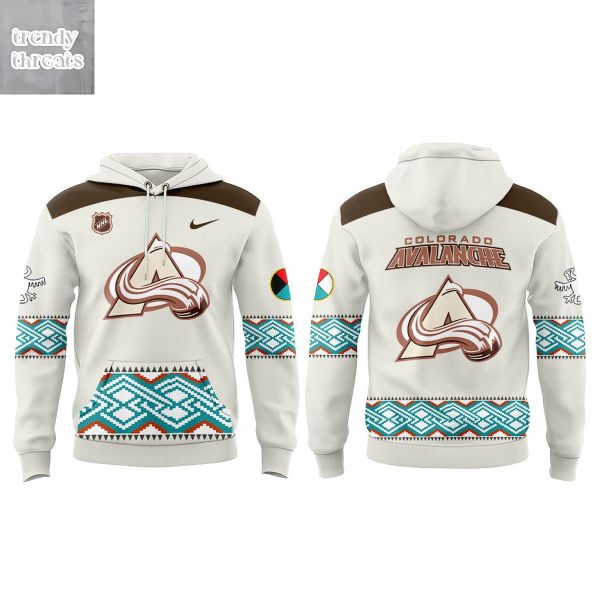 Colorado Avalanche Native American Heritage Night 2026 Hoodie