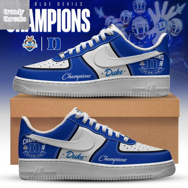 Duke Blue Devils Sun Bowl Champions Air Force 1 Shoes