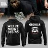 Georgia Bulldogs Where More Begins Hoodie Shirt