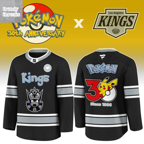 Los Angeles Kings x Pokemon 30th Anniversary 1996 2026 Hockey Jersey