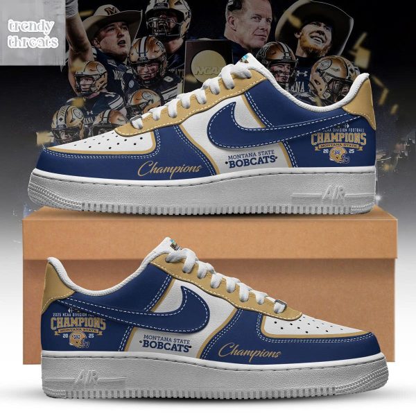Montana State Bobcats Nationals Champions Air Force 1 Shoes