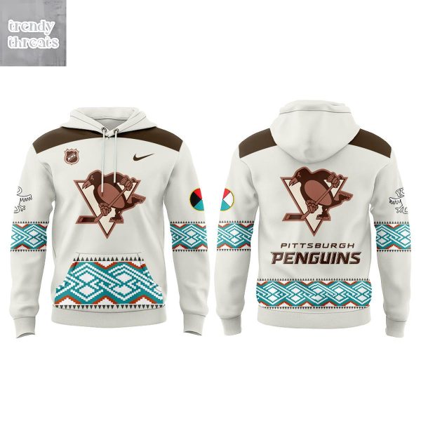 Pittsburgh Penguins Native American Heritage Night 2026 Hoodie