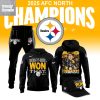 Pittsburgh Steelers 2025 Kings North Division Champions Hoodie T Shirt