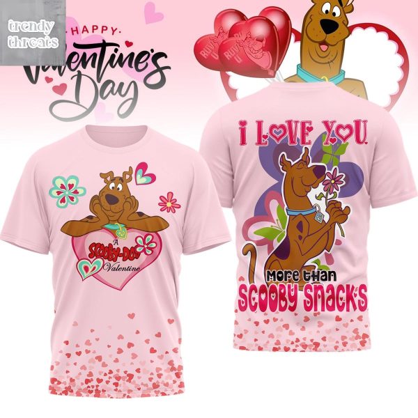 Scooby Doo Happy Valentine’s Day T-Shirt