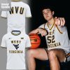 West Virginia Basketball White Throwback Uniform Hoodie Shirt