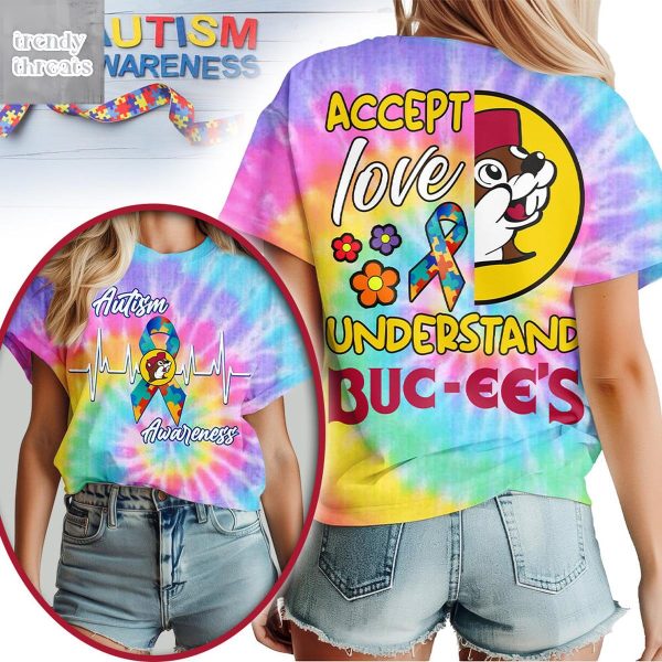 Buc-ee’s Autism Awareness Accept Love Understand T-Shirt