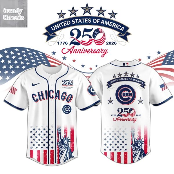 Chicago Cubs x America’s 250th Anniversary 2026 Jersey