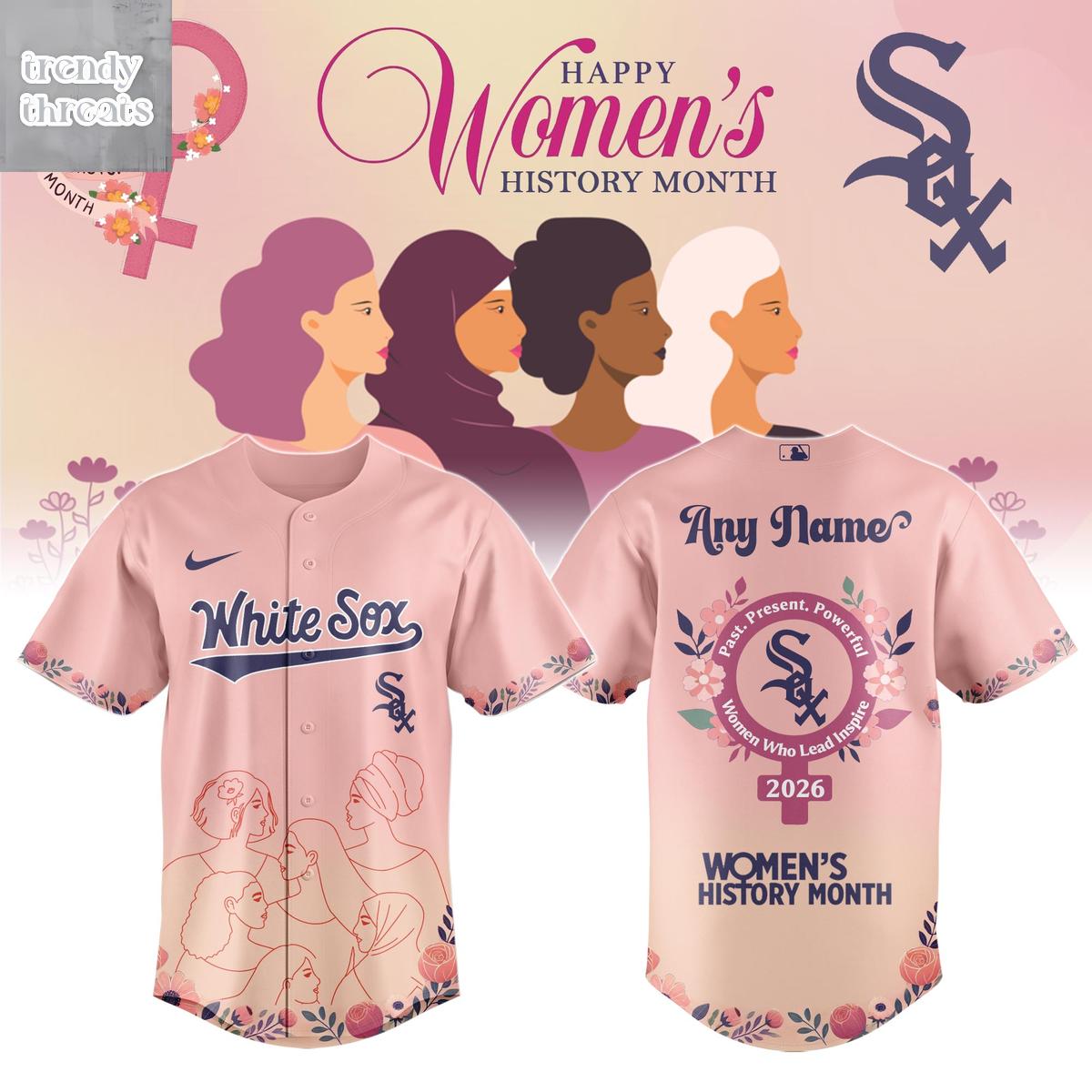Chicago White Sox x Women's History Month Jersey Chicago White Sox x Women's History Month Jersey