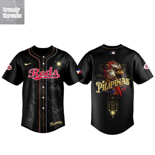 Cincinnati Reds x Filipino Heritage Night 2026 Baseball Jersey
