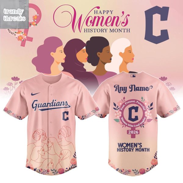 Cleveland Guardians x Women’s History Month Jersey