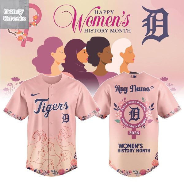Detroit Tigers x Women’s History Month Jersey