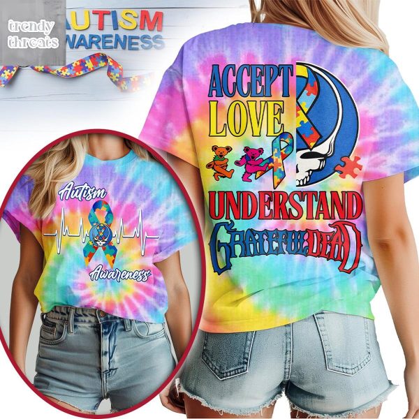 Grateful Dead Autim Awareness T-Shirt