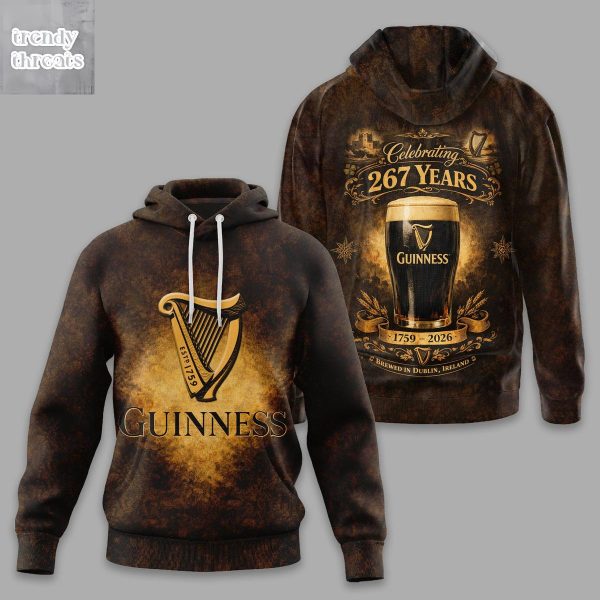 Guinness Celebrating 267 Years Hoodie T-Shirt