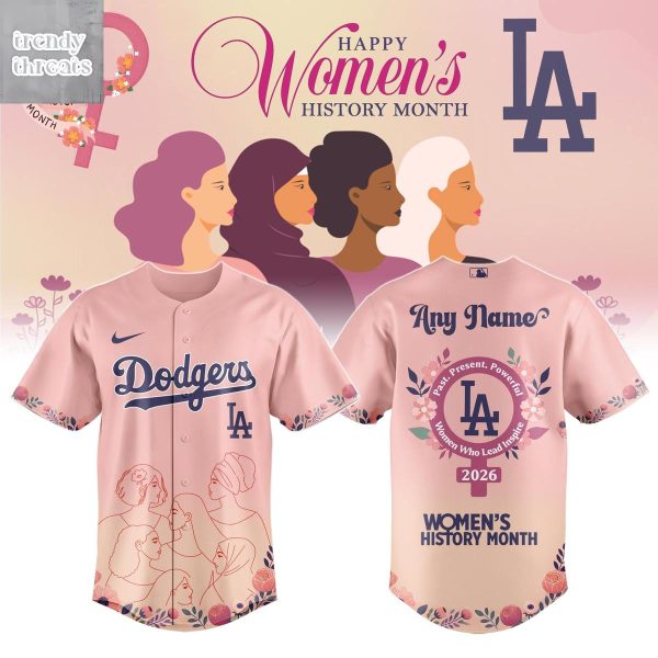 Los Angeles Dodgers x Women’s History Month Jersey