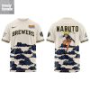 Milwaukee Brewers Naruto Night Hoodie T Shrt