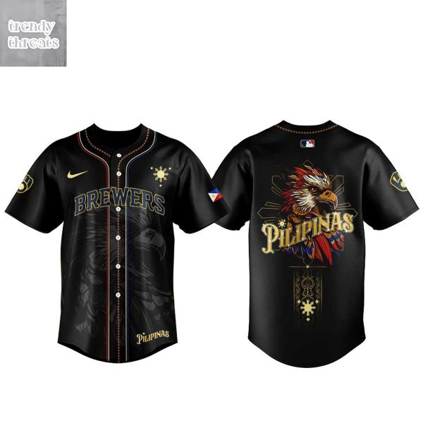 Milwaukee Brewers x Filipino Heritage Night 2026 Baseball Jersey