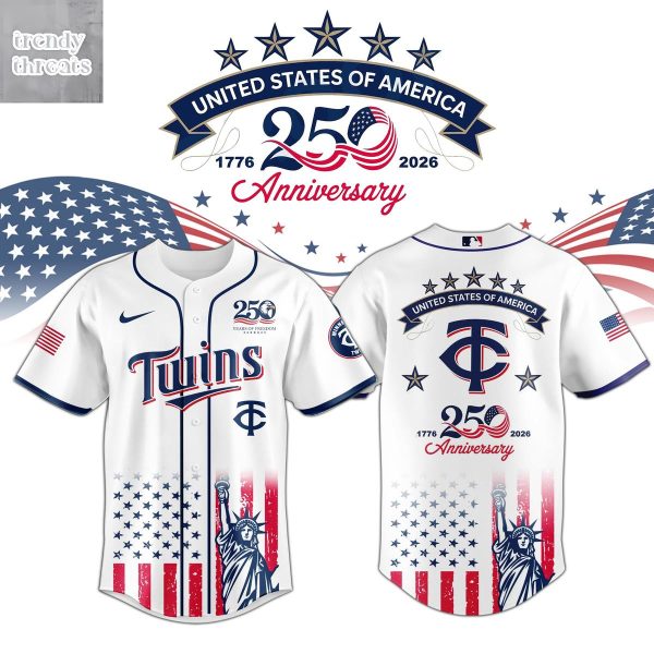 Minnesota Twins x America’s 250th Anniversary 2026 Jersey