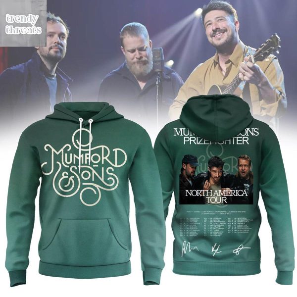 Mumford & Song Prizefighter North America Tour Hoodie T-Shirt