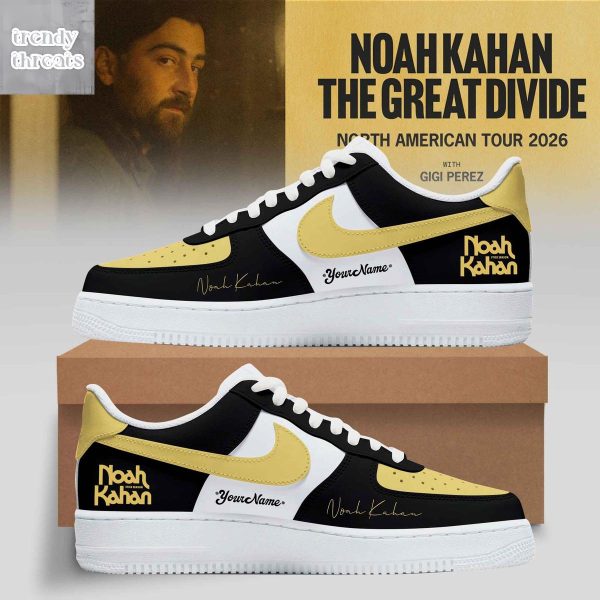 Noah Kahan The Great Divide Tour Air Force 1 Shoes