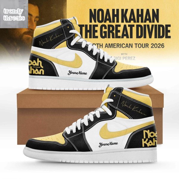 Noah Kahan The Great Divide Tour Air Jordan 1 Shoes