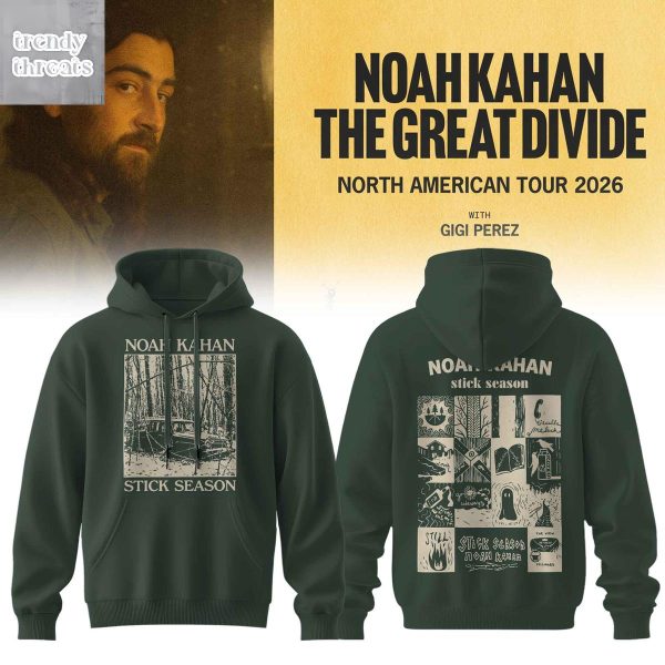 Noah Kahan The Great Divide Tour Hoodie T-Shirt