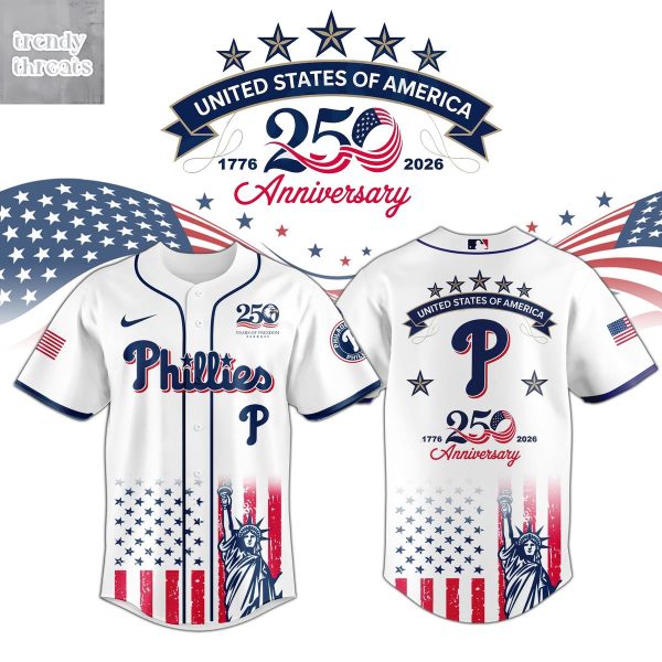 Philadelphia Phillies x America’s 250th Anniversary 2026 Jersey