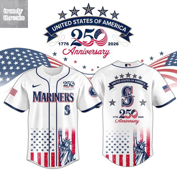 Seattle Mariners x America’s 250th Anniversary 2026 Jersey