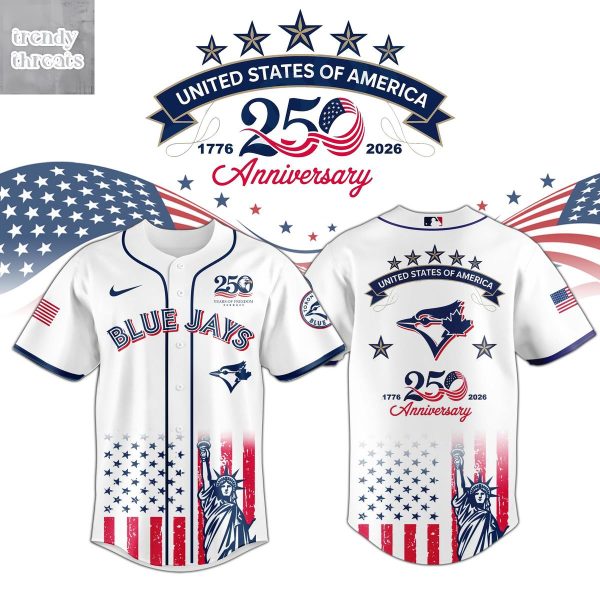 Toronto Blue Jays x America’s 250th Anniversary 2026 Jersey