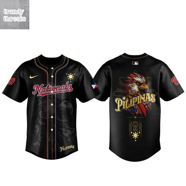 Washington Nationals x Filipino Heritage Night 2026 Baseball Jersey