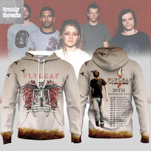 Flyleaf 20th Anniversary Tour Hoodie T-Shirt