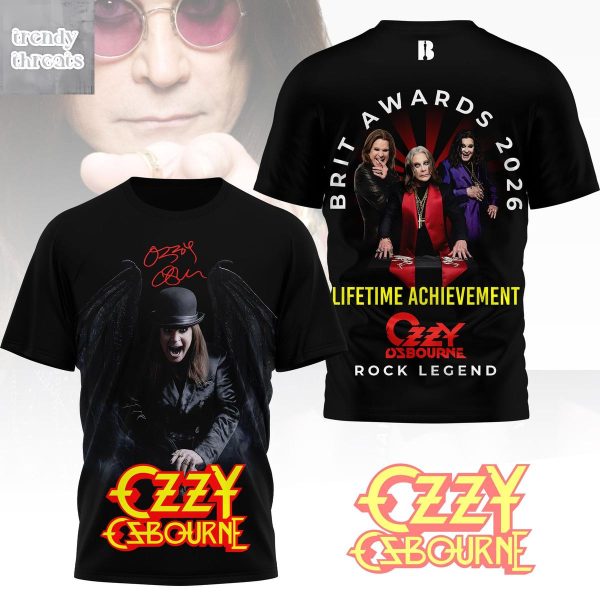 Ozzy Osbourne Brit Awards 2026 T-Shirt