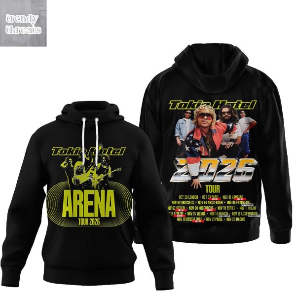 Tokio Hotel Arena 2026 Tour Hoodie T-Shirt